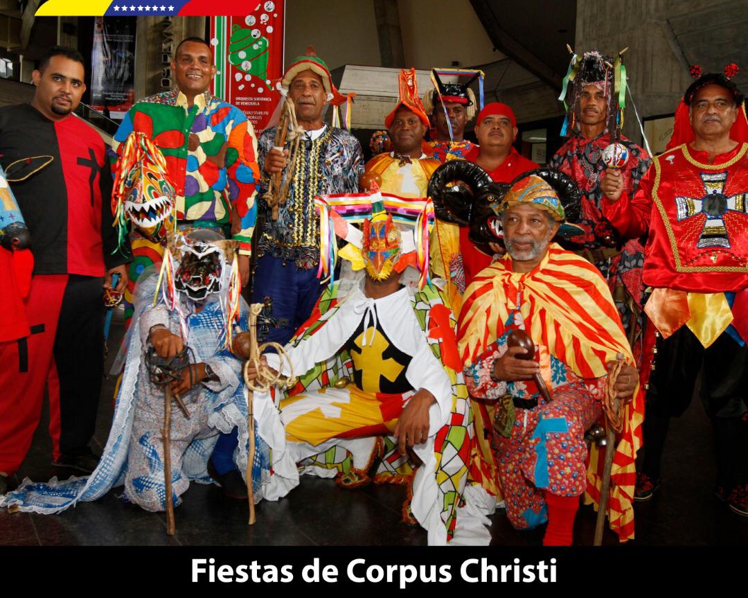 Nicolás Maduro: Los Cristianos De Corazón, Celebramos La Fiesta De Los Diablos Danzantes De Corpus Christi