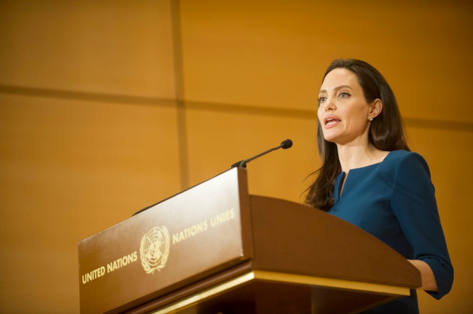 Angelina Jolie, Enviada Especial De ACNUR, Visita La Frontera Entre Colombia Y Venezuela