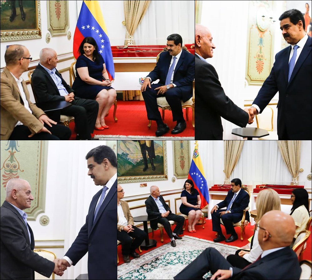 Nicolas Maduro Sostuvo Reunión Con Houcine Abassi, Premio Nobel De La Paz