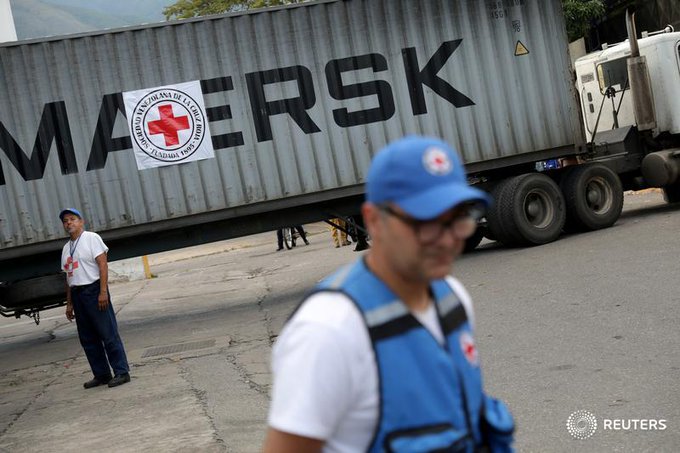 Arriban 34 Toneladas De Ayuda Humanitaria A Venezuela: Cruz Roja