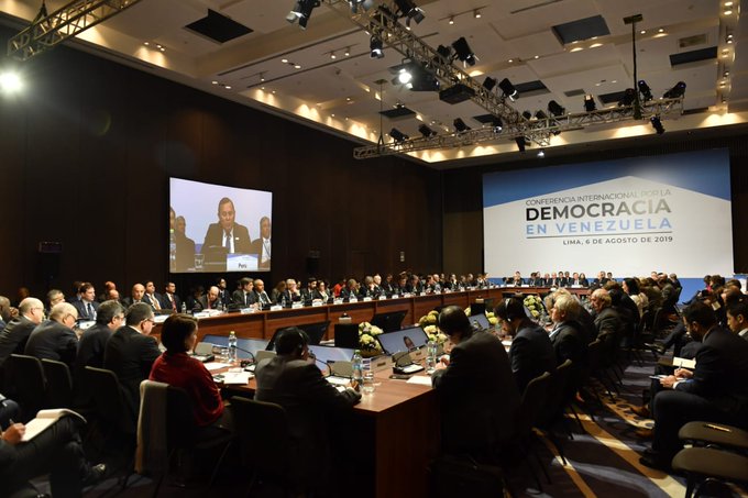 Canciller Nestor Popolizio Inaugura Conferencia Internacional Por La Democracia En Venezuela